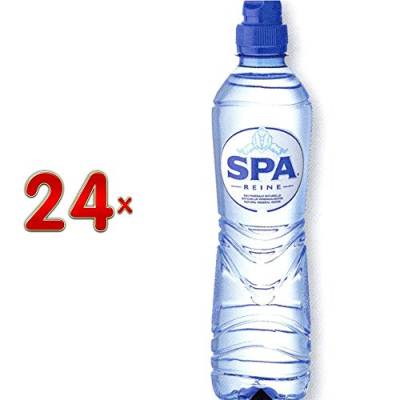 SPA Reine Sport PET 24 x 500 ml Flasche (Wasserflasche mit Sportverschluss) von SPA