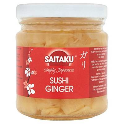 Saitaku Sushi Ingwer (190g) - Packung mit 2 von Saitaku