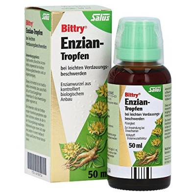 Bittry® Enzian-Tropfen bio (50 ml) von SALUS Pharma GmbH