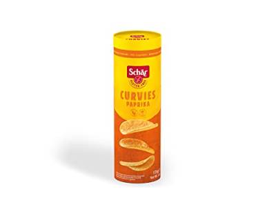 Schär Curvies Paprika Chips, 170 g von Schär