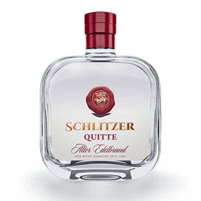 Schlitzer Alter Quitten-Brand 40% vol. Edelobstbrand im Tonkrug gelagert (1 x 0.5l) von Schlitzer Destillerie