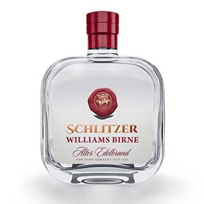 Schlitzer Alter Williams-Birnen-Brand, Obstbrand aus saftigen Williams-Christ-Birnen (1x 0,5l) von Schlitzer Destillerie
