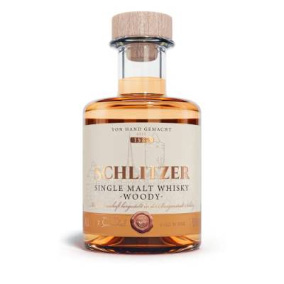 Schlitzer Single Malt Whisky -woody- (1 x 0.2l) von Schlitzer Destillerie