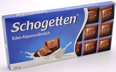Schogetten Edel-Alpenvollmilch, 15er Pack (15 x 100g) von Schogetten