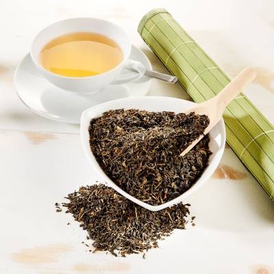 Schrader Grüner Tee Assam Joonktollee Bio FGFOP1 von Schrader