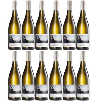 Schwedhelm Chardonnay Zellertal Weißwein Wein trocken QbA Deutschland I Versanel Paket (12 x 0,75l) von Schwedhelm