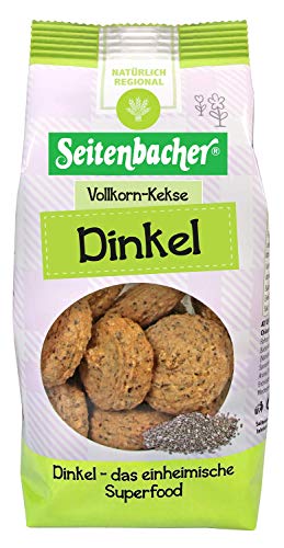 Seitenbacher Vollkorn Kekse Dinkel I weizenfrei I ohne Eier I 4er Pack (4 x 200g)… von Seitenbacher