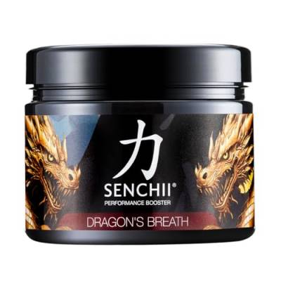 SENCHII Dragons Breath, Gaming Booster, 40 Portionen (a 8g), 200mg Koffein, Energy-Drink für Gamer, wenig Zucker, Vegan und erfrischend von SenChii