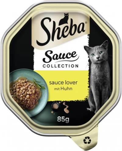 Sheba Sauce Collection Sauce Lover mit Huhn von Sheba