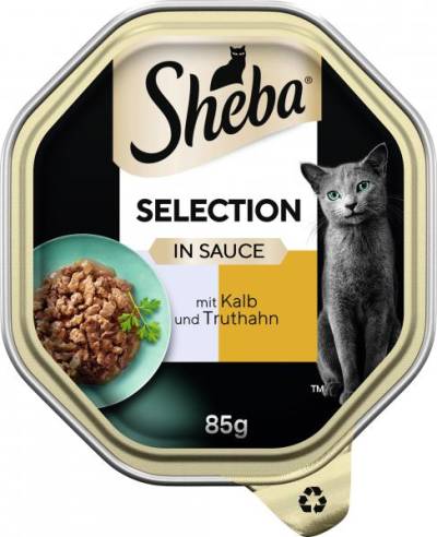 Sheba Selection in Sauce mit Kalb und Truthahn von Sheba
