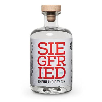 Siegfried Rheinland Dry Gin | Weltweit ausgezeichneter Premium Gin | Micro-batch Gin mit 18 Botanicals | Regionalität und Weltklasse | 41% | 500ML von Siegfried