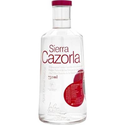 Sierra carbola - natürliches Mineralwasser ohne Gas - Glasflasche - Flaschendekoration - 750 ml von Sierra Cazorla