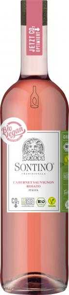 Sontino Tradizionale Cabon Rosato Rosé halbtrockenernet Sauvign von Sontino