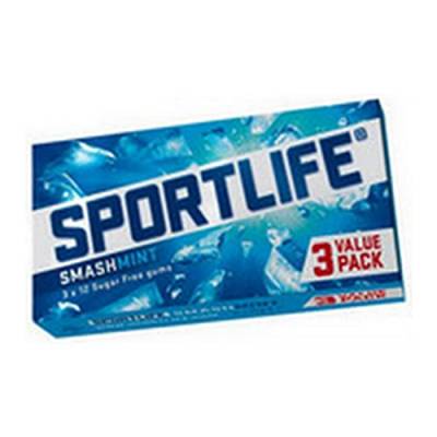 Sportlife Smashmint - 16 Multipacks x 3 Stück x 18 Gramm von Sportlife