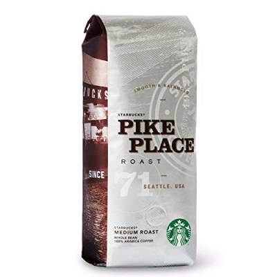 Starbucks® Pike Place® Roast - Medium Roast Whole Bean 100% Arabica Coffee von STARBUCKS