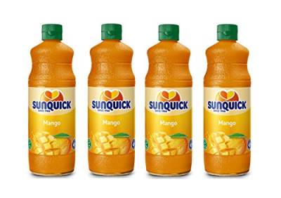 Sunquick Cordial Mango 700 ml 4 Flaschen von Sunquick