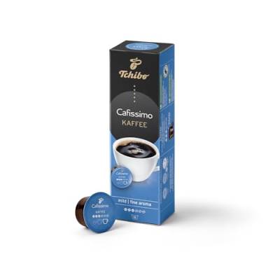 Tchibo Cafissimo Kaffee Filterkaffee mild Kaffeekapseln, 10 Stück (Kaffee, mild mit sanften Röstaromen), nachhaltig & fair gehandelt von Tchibo