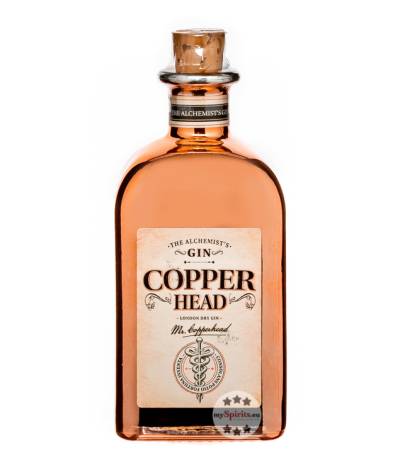 Copperherad London Dry Gin Original (40 % Vol., 0,5 Liter) von The Alchemist’s Gin