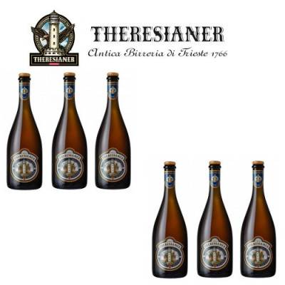 India Pale Ale non filtrata Theresianer Italienisches ungefiltertes Bier (6 flaschen 75 cl.) von Theresianer