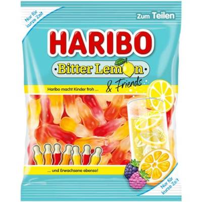 3 er Pack Haribo Bitter Lemon & Friends 3 x 160g von TopDeal