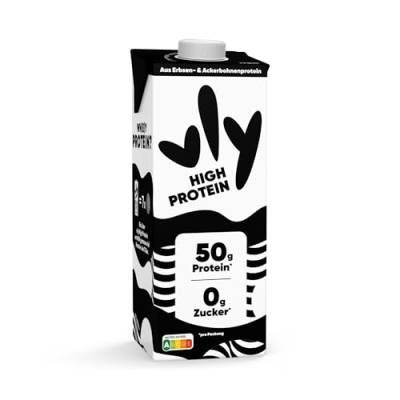 vly - Die cremig leckere Milchalternative aus Erbsen + Calcium | 100% pflanzlich | Vegane Milchalternative zuckerfrei von VLY