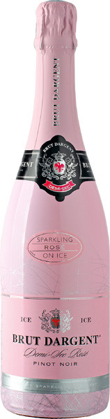 Brut Dargent Ice Sparkling Rosé Sekt rosé halbtrocken  0,75 l von Les Grands Chais de France