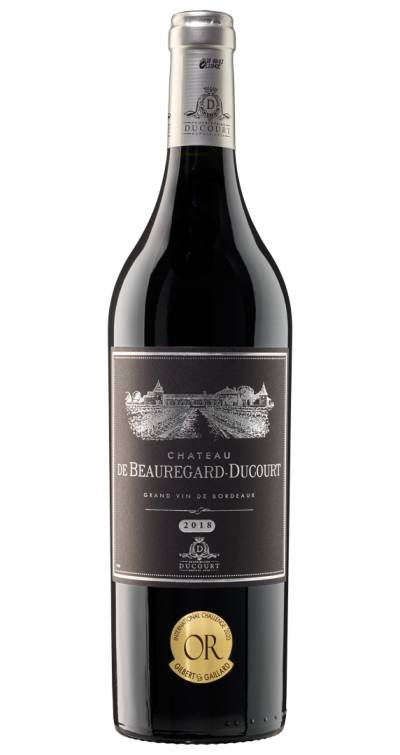 Château de Beauregard-Ducourt Black Label Bordeaux Rouge 2018 von Vignobles Ducourt