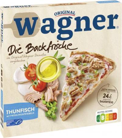 Original Wagner Die Backfrische Pizza Thunfisch von Wagner