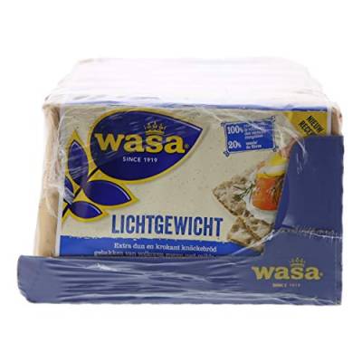 Wasa Knäckebrot leicht - 6 Packungen x 300 Gramm von Wasa