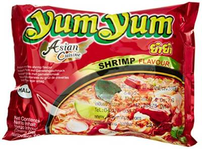 Yum Yum 13566 - Instantnudeln, Shrimps, 30er Pack (30 x 60 g) von Yum Yum