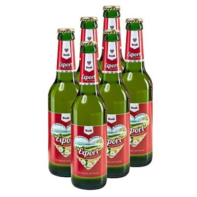 6 Flaschen - Zoller-Hof | Bioalb – Export - *glutenfrei* | Bio-Bier | 5,5% Vol. | 0,33 Liter | inkl. Pfand 0,48€ von Zoller