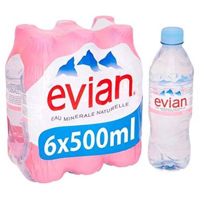 Evian Mineral Water 6 x 500ml von evian