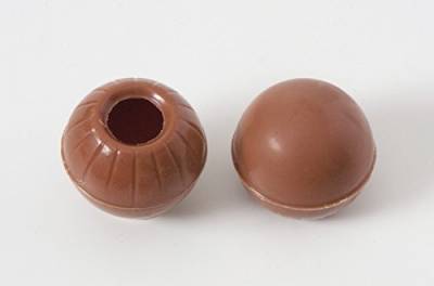 504 Schokoladen Trüffel Hohlkugeln - Praline Hohlkörper Vollmilch mit Rezeptvorschlag von sweetART Germany