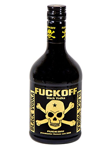 FUCK OFF Black Vodka 40% Schnaps 0,7l von .............................