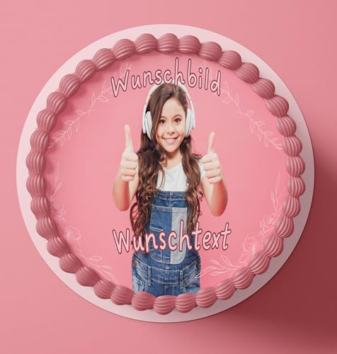 Fondant Tortenaufleger Tortenbild Geburtstag Wunschbild Wunschtext Kinder Familie Taufe von ....