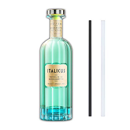 Italicus Rosolio di Bergamotto Likör + 2 Glas-Trinkhalme von .