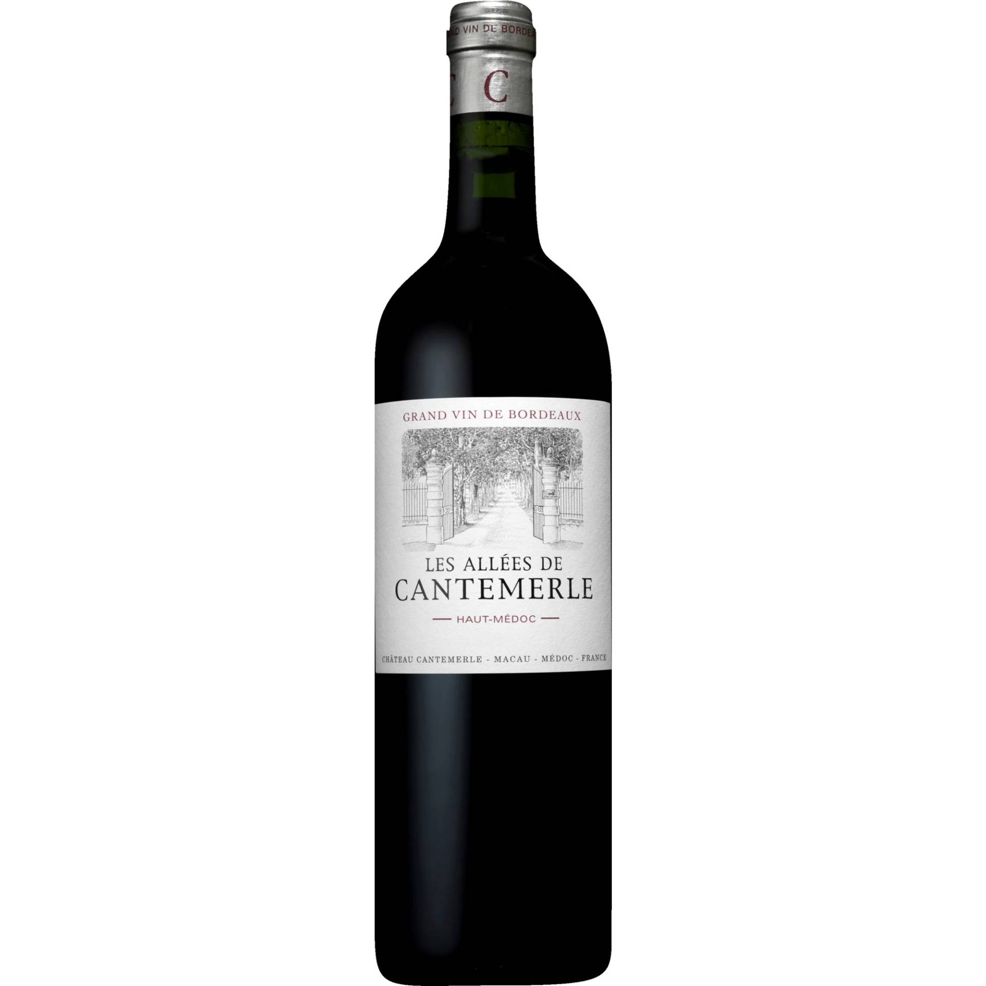 Les Allées de Cantemerle, Haut-Médoc AOP, 0,375L, Bordeaux, 2014, Rotwein Les Allées de Cantemerle, Haut-Médoc AOP, 0,375L, Bordeaux, 2014, Rotwein von Château Cantemerle - Macau - France