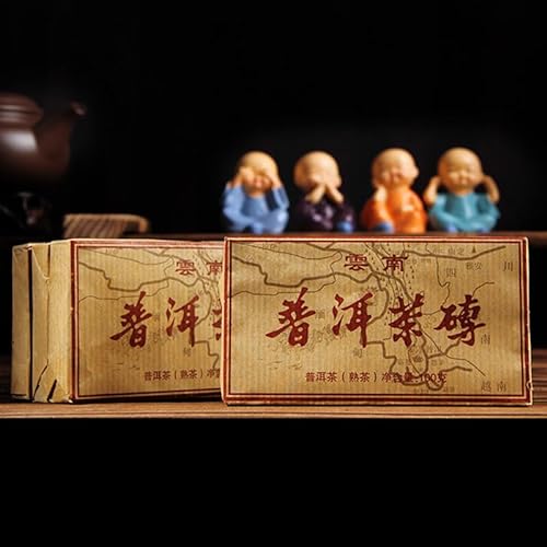 通用 100g Puer Tea Brick Made In China Reifer Puer Tee Älterer Puer Tee Vorfahren Antik von 通用