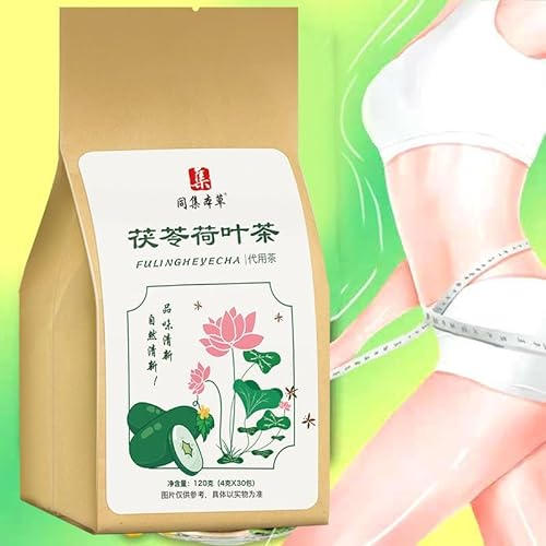 120g Poria Wax Kürbisschale Lotusblatt Dongguaheyefuling Tee Chinesischer Kräutertee (2 Kisten) von HELLOYOUNG