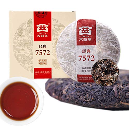 150g chinesischer reifer Puer-Tee Natürlicher Pu-Erh-Tee Da Yi schwarzer Tee Gesundheitswesen Grüne Lebensmittel von 通用