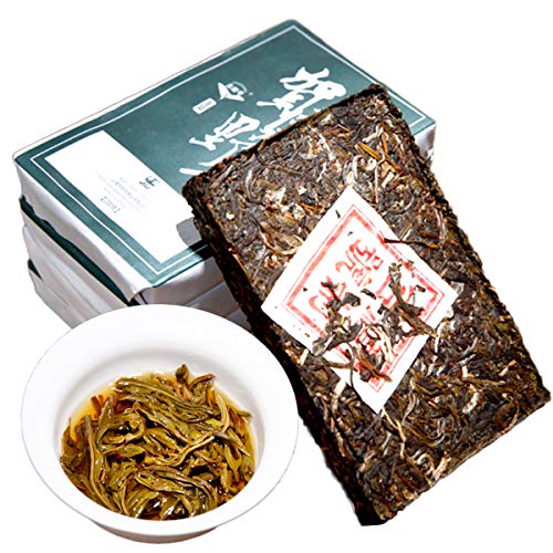 200g Frühlings-roher Puer-Tee-Ziegelstein-wilde Bäume Pu-erh-Tee Yunnan-natürlicher grüner Tee von 通用