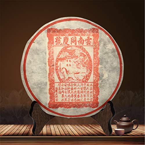 357g Reifer Puer-Tee Yunnan-Schwarztee Tong Qing Hao Pu-erh Teekuchen Chinesischer Tee von 通用
