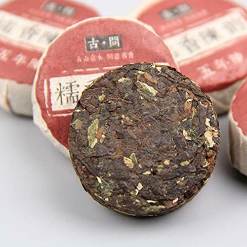 通用 50g-500g Reifer Pu-Erh Tuo Tee Fermentierter Tee Klebreis Duftender Schwarzer Tee Alter Puer Tee (50g) von 通用