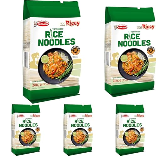 ACECOOK - OR Reisnudeln - (1 X 200 GR) (Packung mit 5) von エースコック