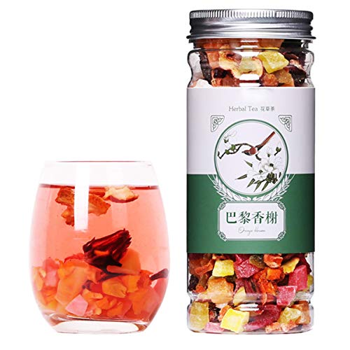 Blumen-Frucht-Kräuter-Tee Pariser Tee 200g Kräuterblütentee Gesundes Getränk von HELLOYOUNG