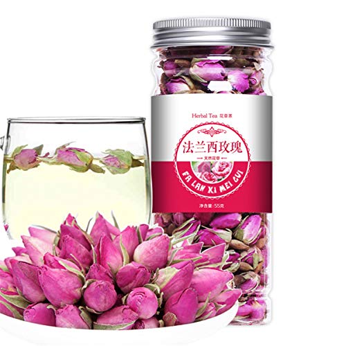 Blumen-Frucht-Kräutertee Französische Rose 55g Kräuterblumentee Gesundes Getränk von 通用