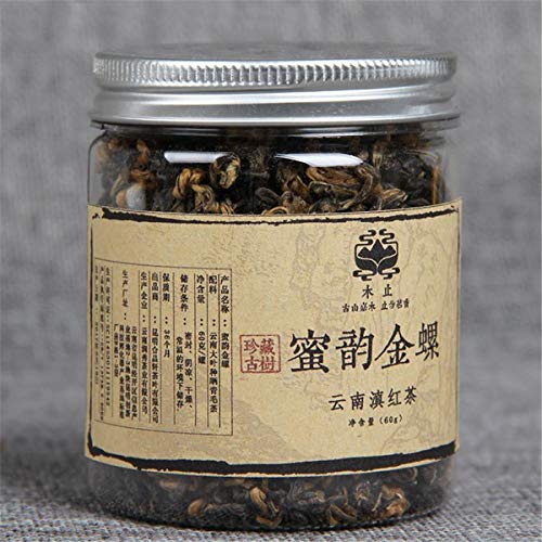 D Ian Hong schwarzer Tee erstklassiger DI dunkelroter Gong Vice roter Tee Yunnan eingemachtes 60G gesund von HELLOYOUNG