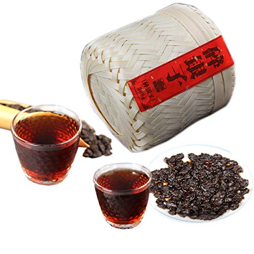 通用 Gekochter Puerh Tee Handgemachter Bambuskorb Reifer Pu-Erh Tee Yunnan Verpackung Geschenk 500g von 通用