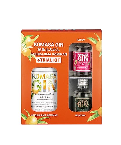 Komasa Gin, japanischer Gin, Geschenk-Set, Trial Kit, alc. 45% vol., 500ml + 45ml +45ml Komasa Gin, japanischer Gin, Geschenk-Set, Trial Kit, alc. 45% vol., 500ml + 45ml +45ml von 逸酒創伝