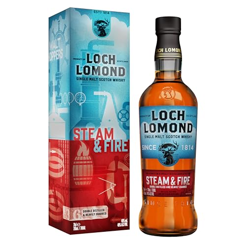 Loch Lomond STEAM & FIRE Single Malt Scotch Whisky 46% Vol. 0,7l in Geschenkbox von Loch Lomond